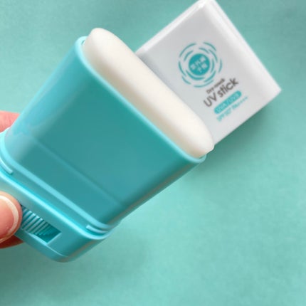 紫外線予報 さらさらUVスティックF/紫外線予報/日焼け止めスティックを使ったクチコミ(2枚目)