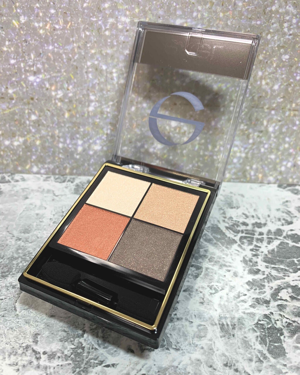 リアルクローズシャドウ/excel/アイシャドウパレットを使ったクチコミ(2枚目)