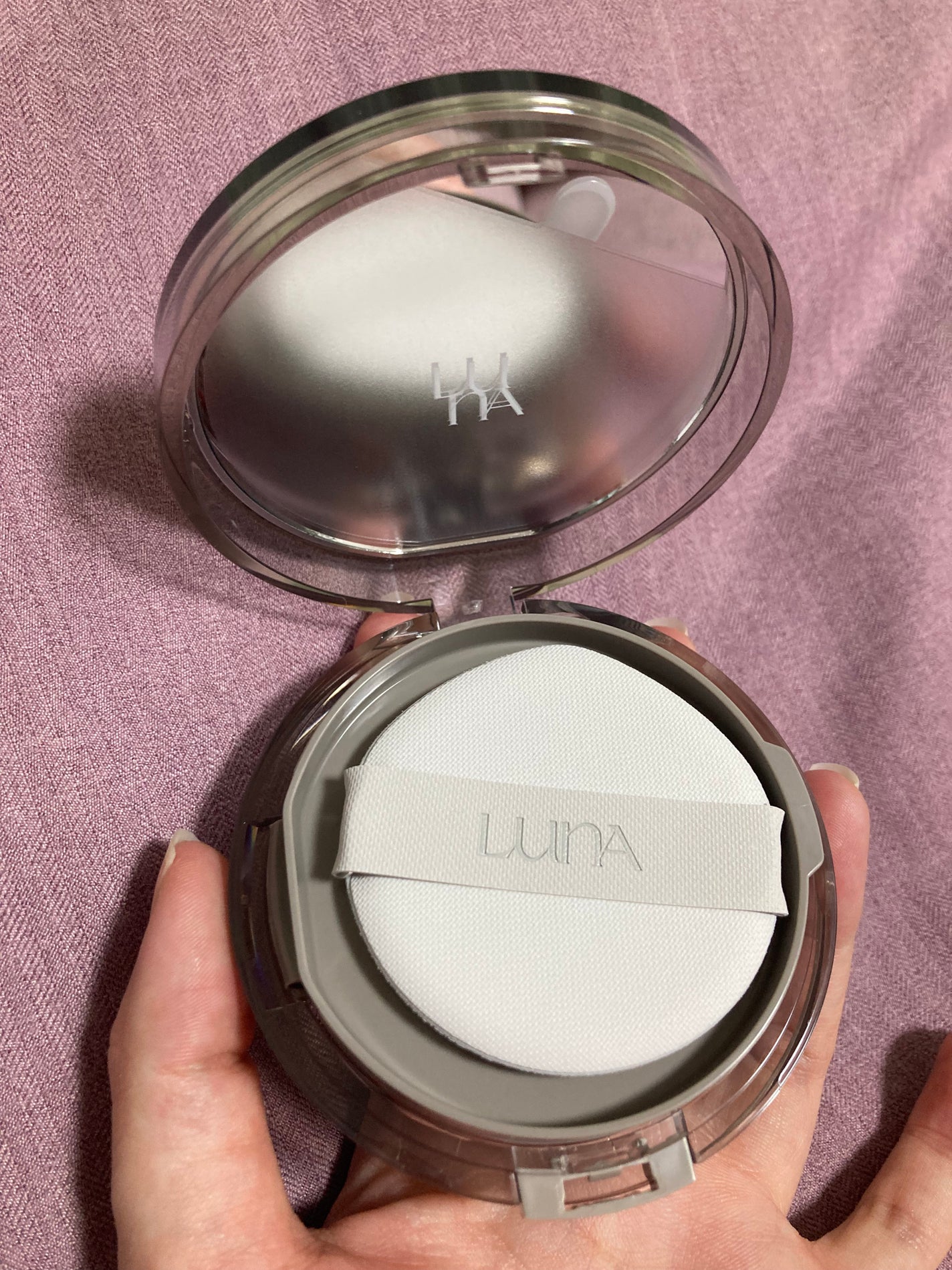 ブラーカバークッション/LUNA/クッションファンデーションを使ったクチコミ(2枚目)