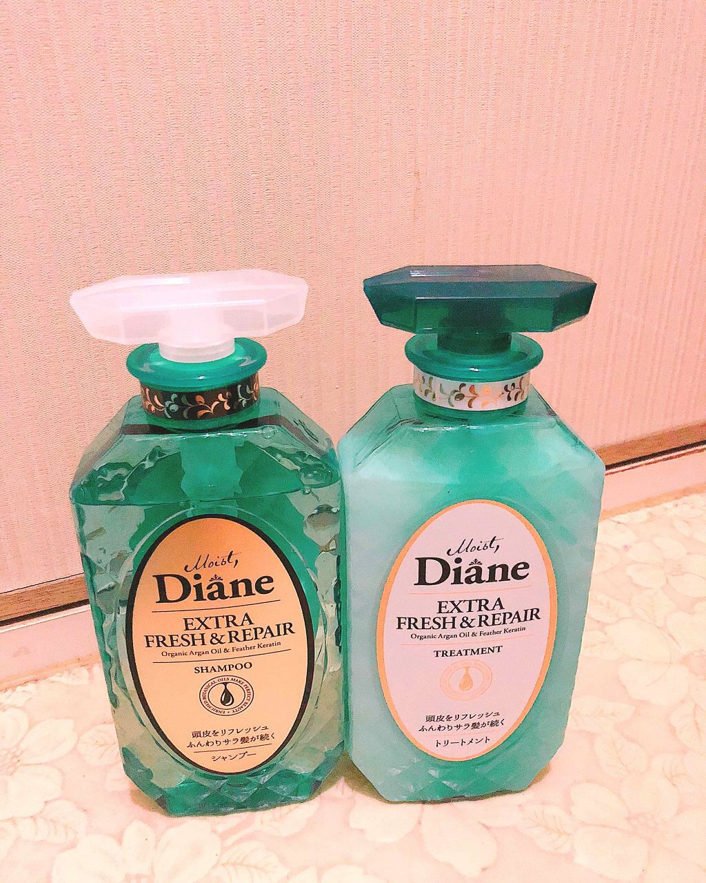 パーフェクトビューティ エクストラフレッシュ＆リペア シャンプー＆トリートメント/ダイアン/市販シャンプーを使ったクチコミ（1枚目）