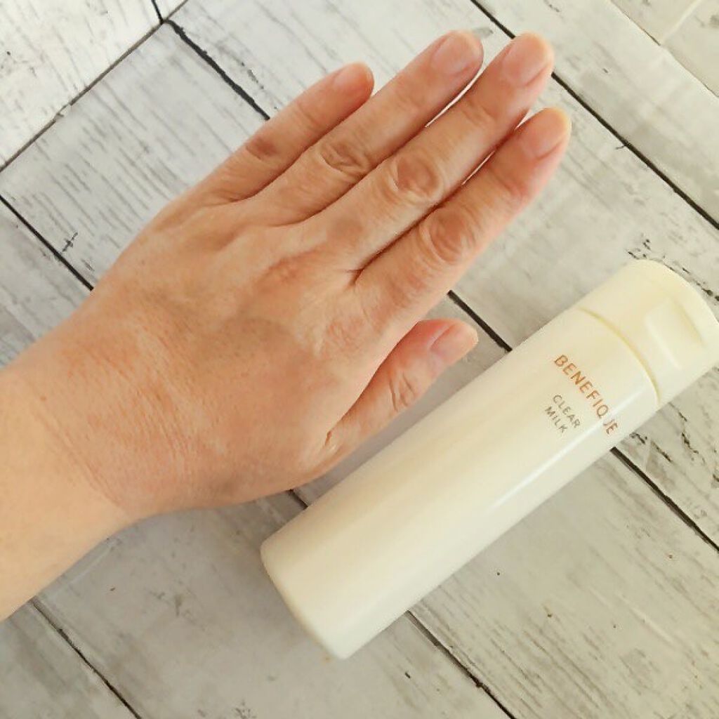 クリアミルク/BENEFIQUE/その他洗顔料を使ったクチコミ(9枚目)