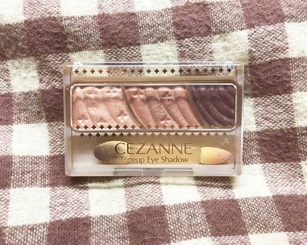 トーンアップアイシャドウ/CEZANNE/アイシャドウパレットを使ったクチコミ(1枚目)