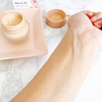 フォンダン クリーム ファンデーション/PAUL & JOE BEAUTE/クリーム・エマルジョンファンデーションを使ったクチコミ(4枚目)