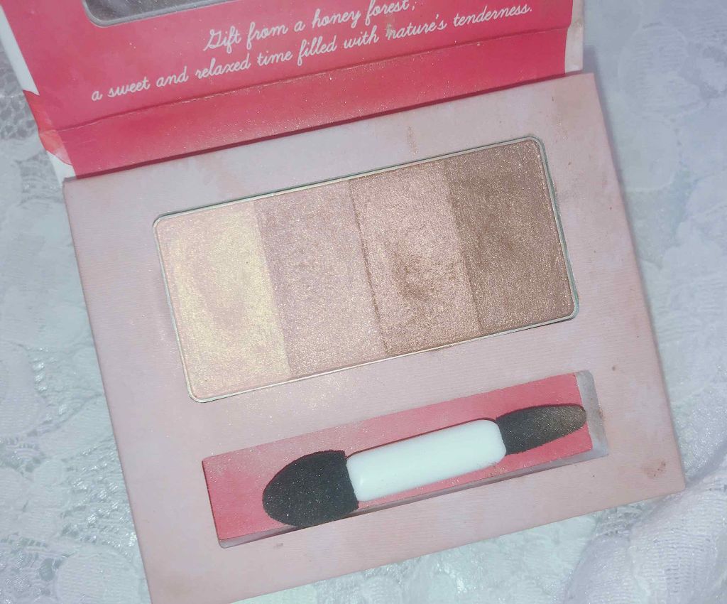 ワンダーハニー ハートフルなピュアアイシャドウ/VECUA Honey/アイシャドウパレットを使ったクチコミ(2枚目)
