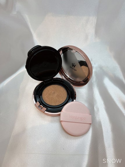 ウォンジョンヨ フィッティングクッション ラスティング 01 ペールピンク/Wonjungyo/クッションファンデーションを使ったクチコミ(2枚目)