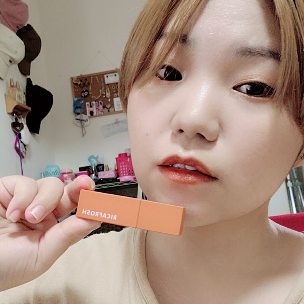 ジューシーリブティント/RICAFROSH/リップティントを使ったクチコミ(3枚目)