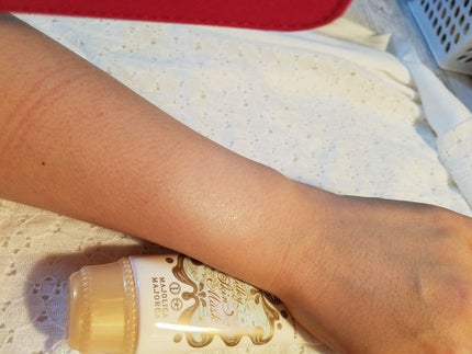 ミルキースキンマスク/MAJOLICA MAJORCA/化粧下地を使ったクチコミ(4枚目)