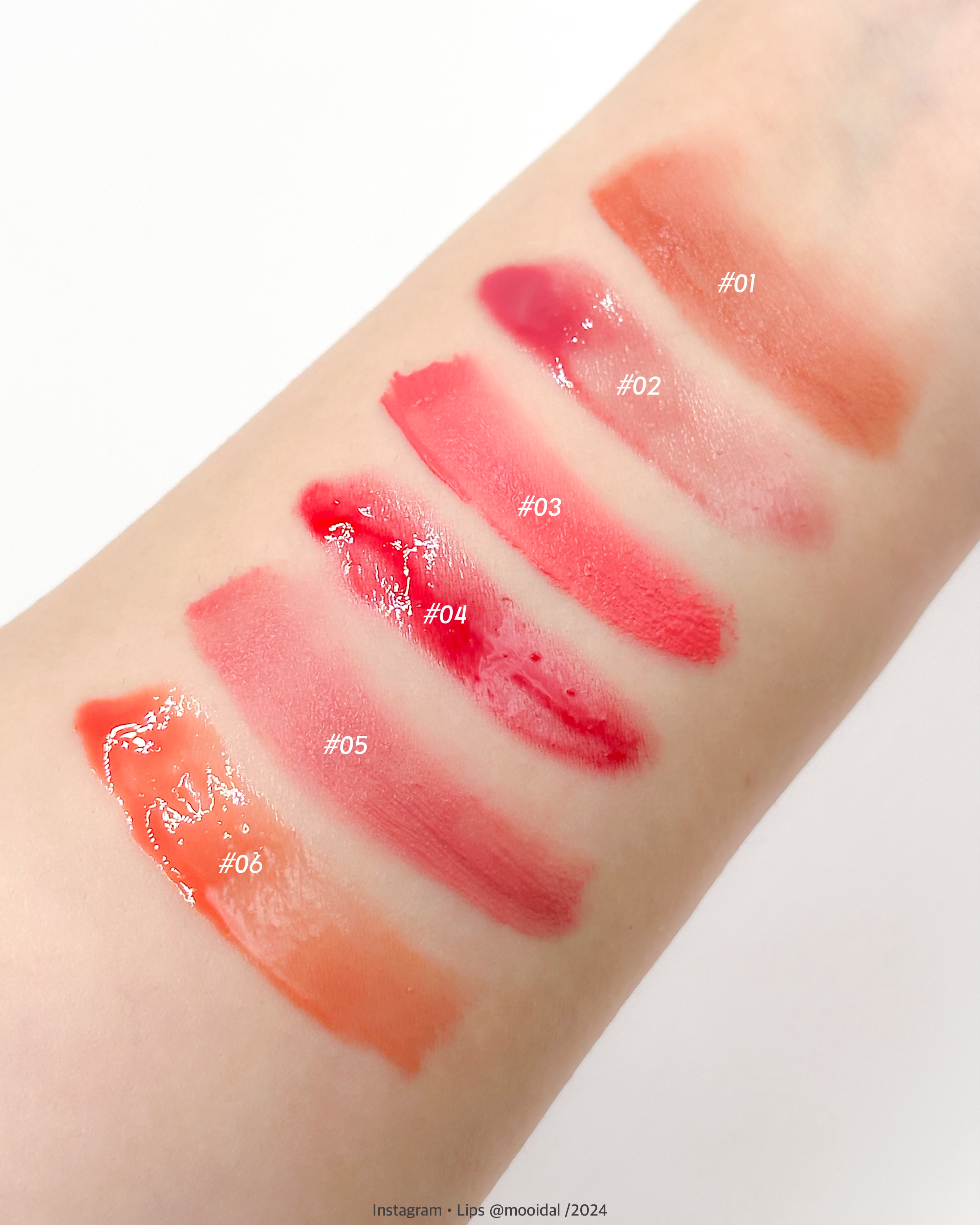 2024年夏新作リップティント】プロペアリングティント｜moumouを全色