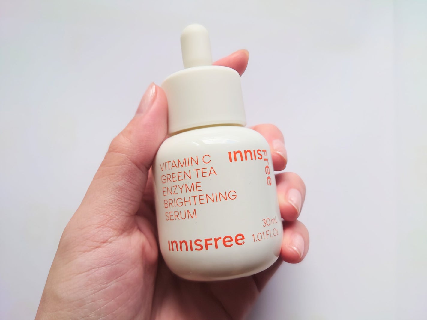 ビタC グリーンティーエンザイム ブライト セラム/innisfree/美容液を使ったクチコミ(5枚目)