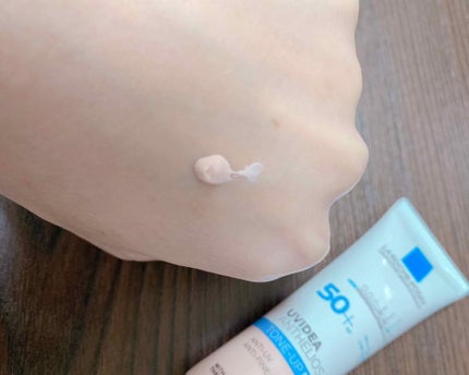 UVイデア XL プロテクショントーンアップ ローズ/ラ ロッシュ ポゼ/日焼け止めクリームを使ったクチコミ(3枚目)