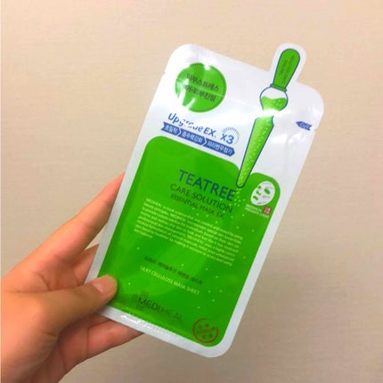 ティーツリーケアソリューション アンプルマスクJEX/MEDIHEAL/シートマスク・パックを使ったクチコミ(1枚目)