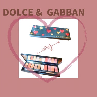 アイラブハート/DOLCE&GABBANA BEAUTY/アイシャドウパレットを使ったクチコミ（1枚目）