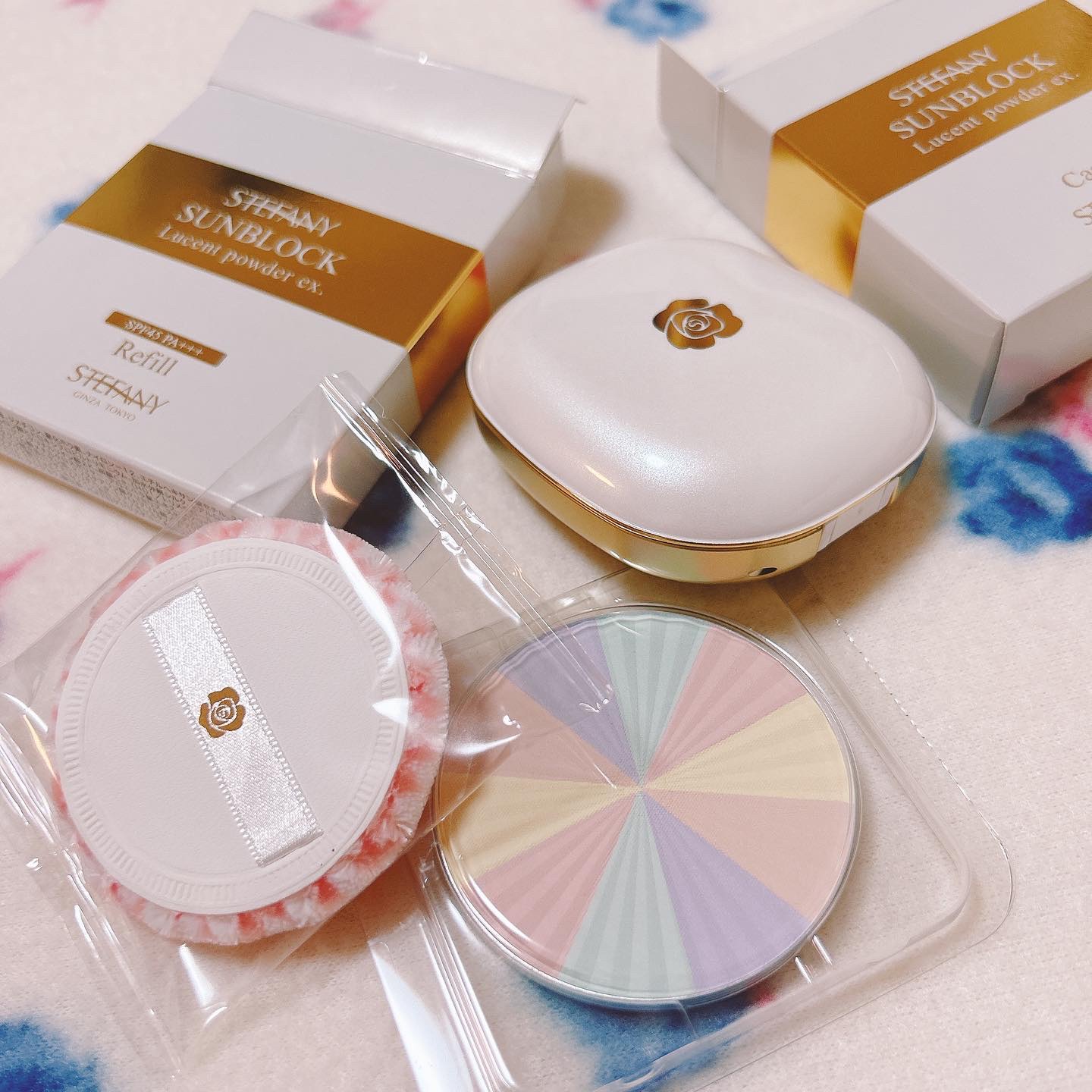 サンブロックルーセントパウダーex./ステファニー/プレストパウダーを使ったクチコミ（1枚目）