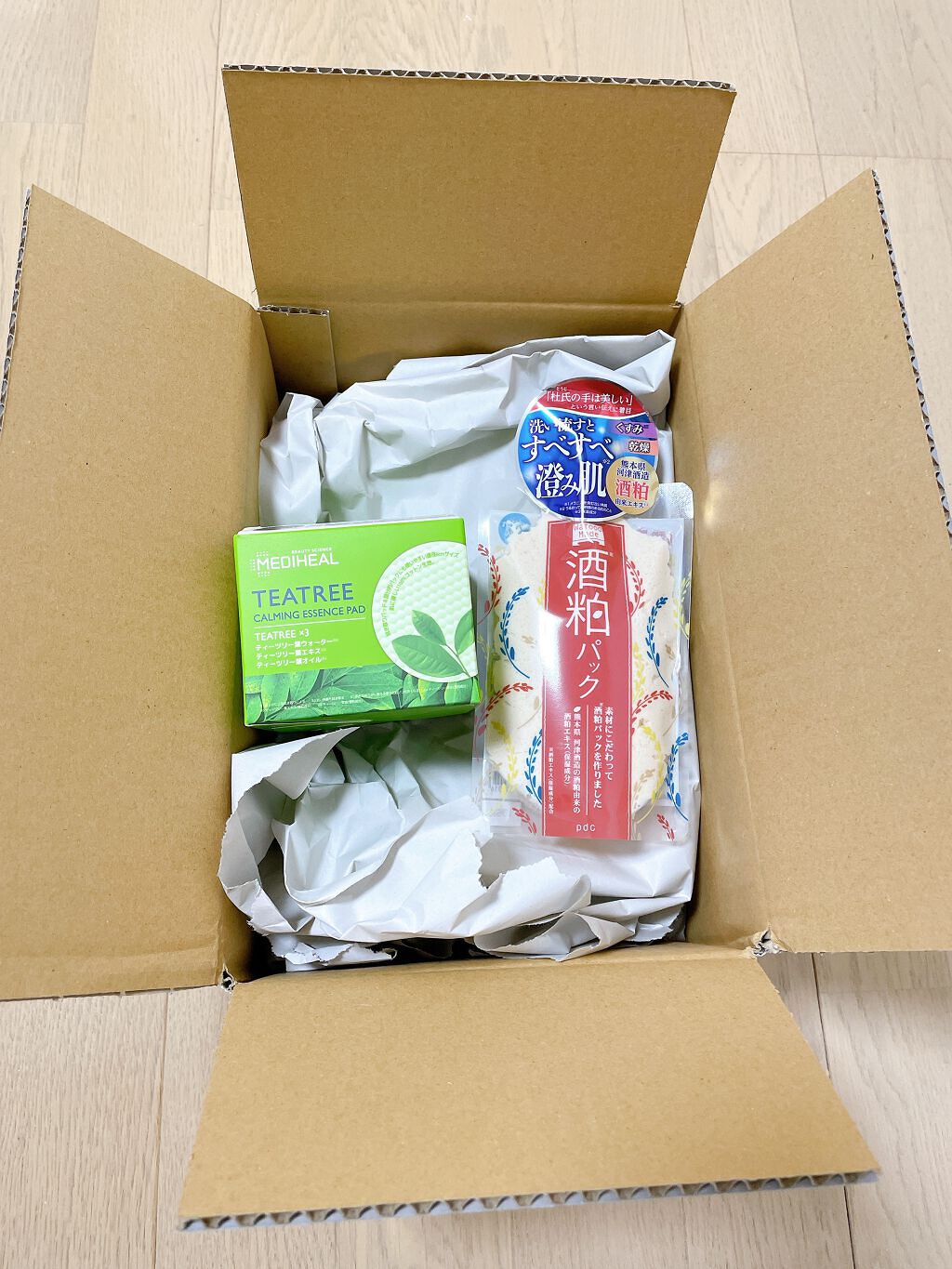 ティーツリーカーミングエッセンスパッド/MEDIHEAL/トナーパッドを使ったクチコミ(1枚目)