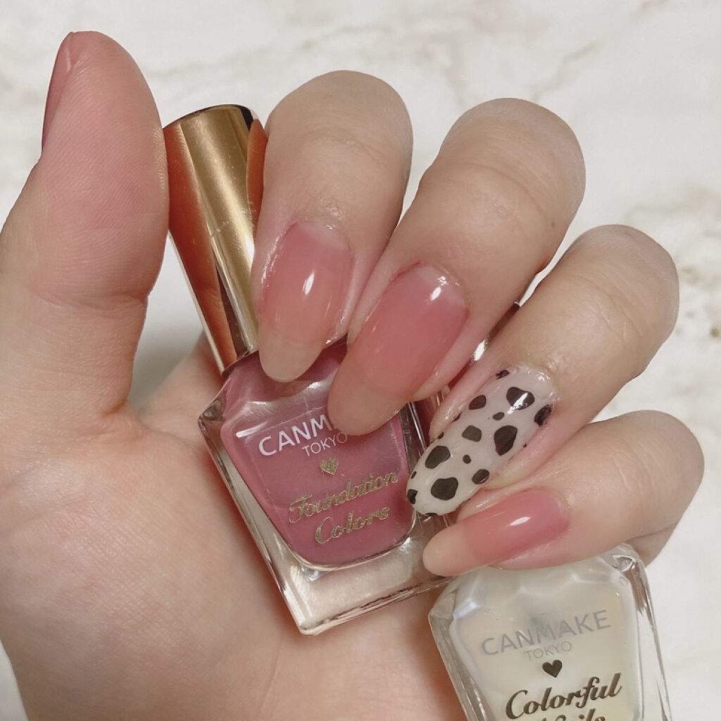 カラフルネイルズ/キャンメイク/マニキュアを使ったクチコミ（1枚目）