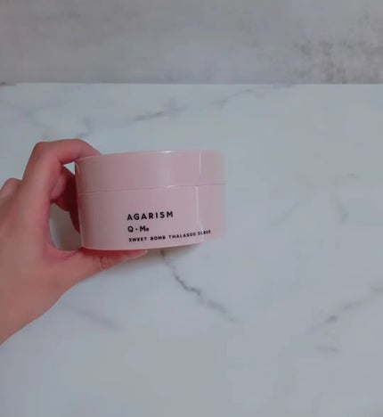 Q+Me スウィート ボム タラソ スクラブ/AGARISM/バスト・ヒップケアを使ったクチコミ(2枚目)