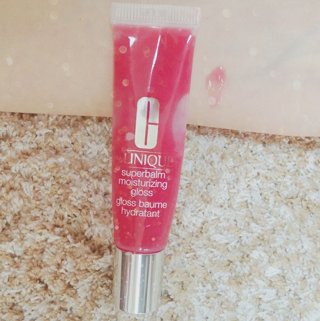 スーパーバーム モイスチャライジング グロス/CLINIQUE/リップグロスを使ったクチコミ（1枚目）