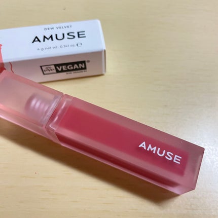 デュー ベルベット/AMUSE/口紅を使ったクチコミ(1枚目)