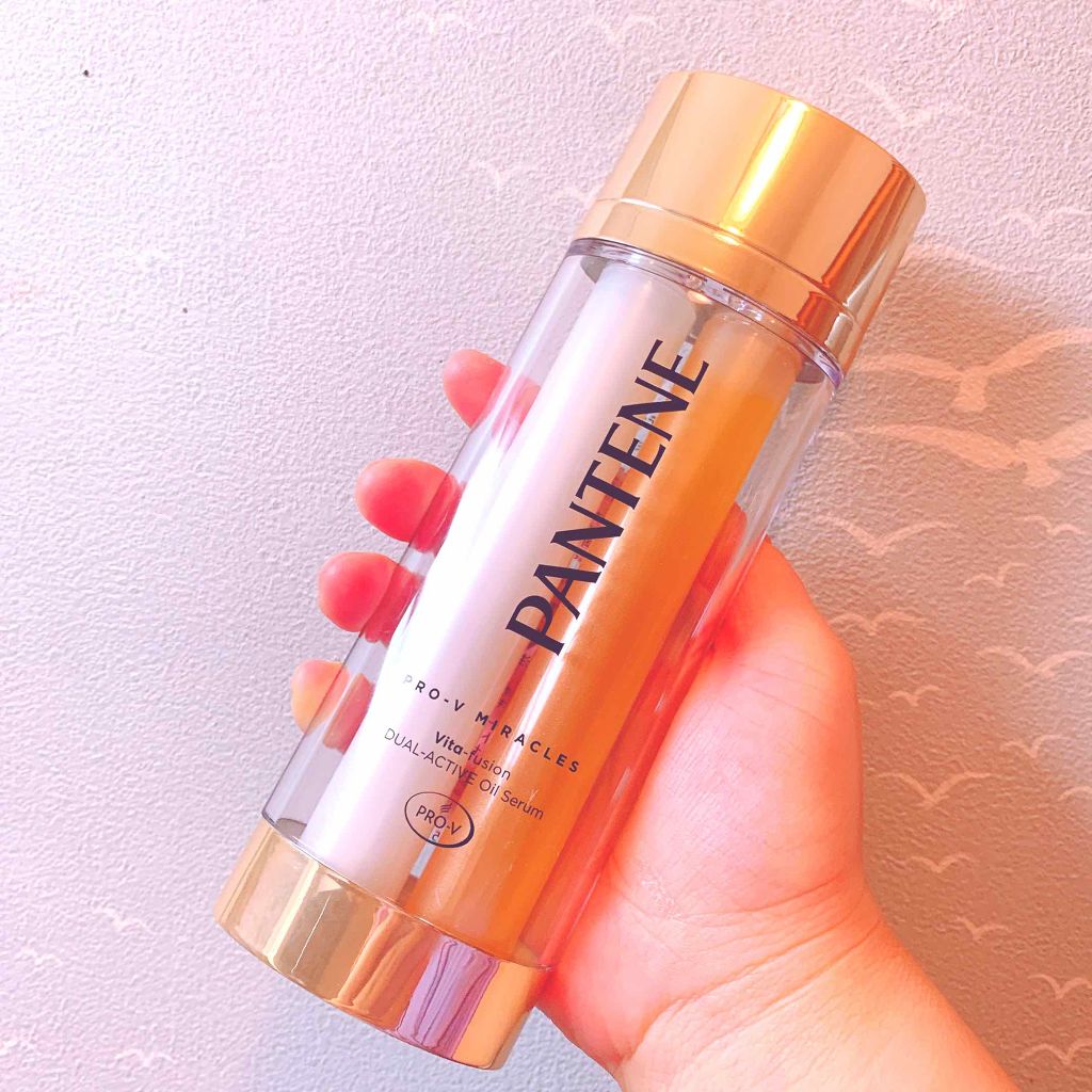 デュアル アクティブ オイルセラム/パンテーン/ヘアオイルを使ったクチコミ（1枚目）