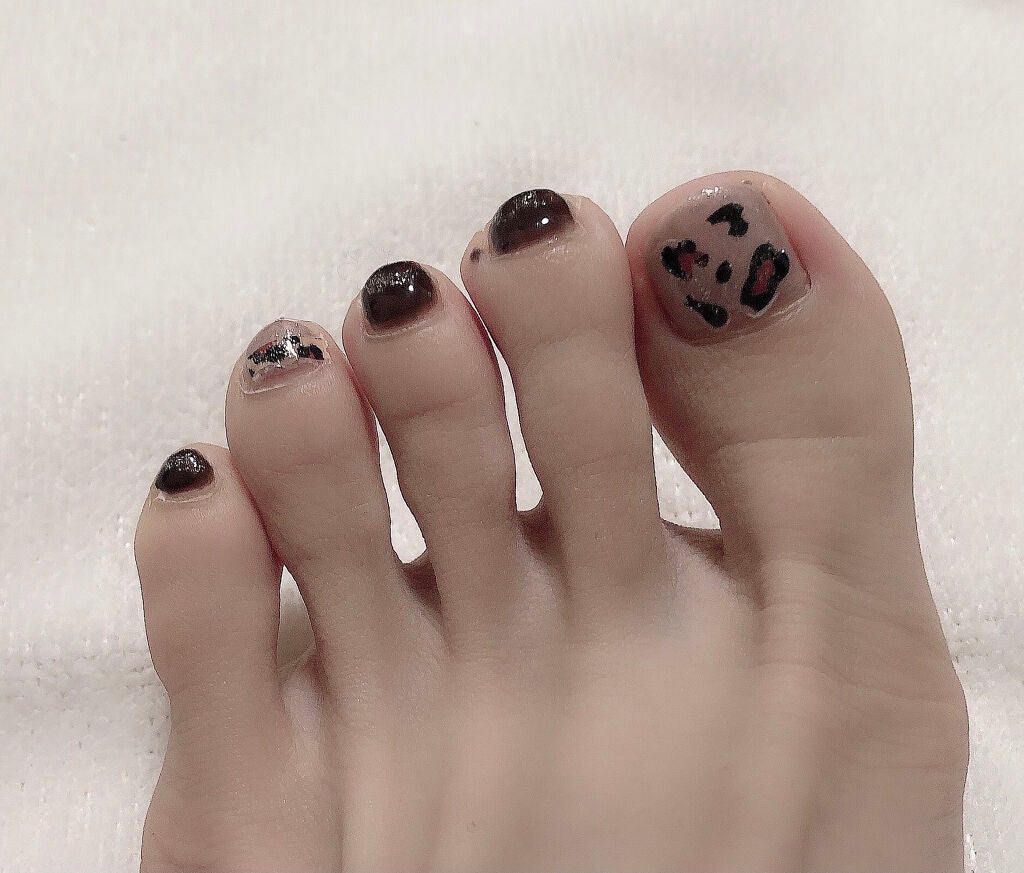 ジェルネイル(ライト対応)/セリア/ジェルネイルを使ったクチコミ(2枚目)