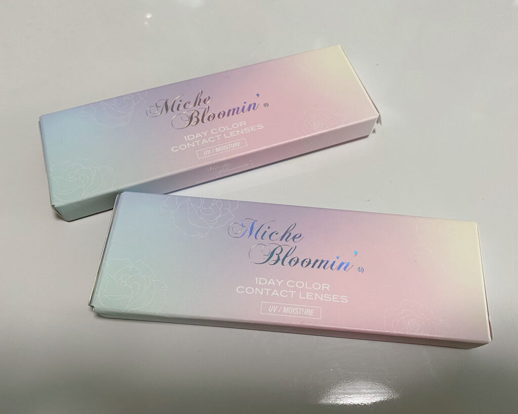 アイリスグローシリーズ/ミッシュブルーミン/カラーコンタクトレンズを使ったクチコミ（1枚目）