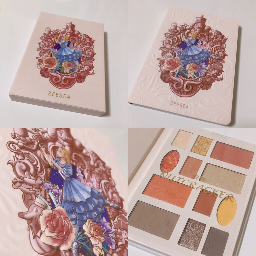 ZEESEAくるみ割り人形　キャンディクルーズ12色メイクアップパレット マジパン宮殿/ZEESEA/アイシャドウパレットを使ったクチコミ（1枚目）
