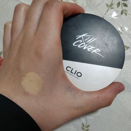 キル カバー コンシール クッション/CLIO/クッションファンデーションを使ったクチコミ(1枚目)