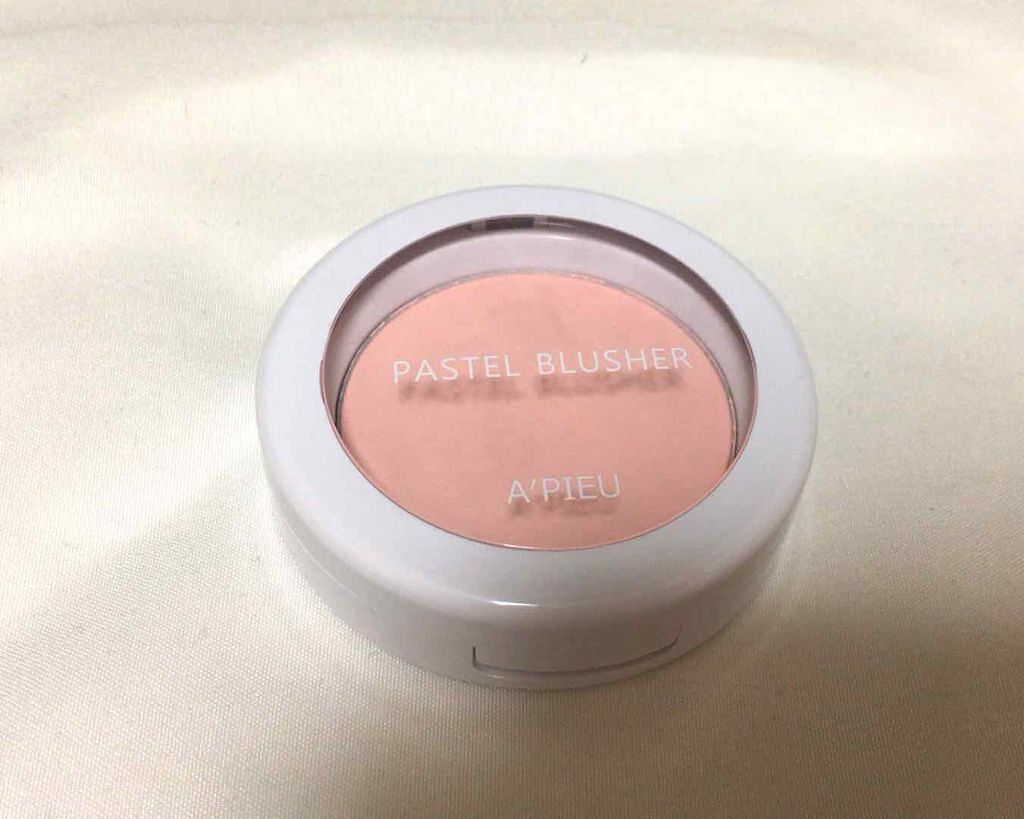 アピュー パステルブラッシャー/A’pieu/パウダーチークを使ったクチコミ(1枚目)