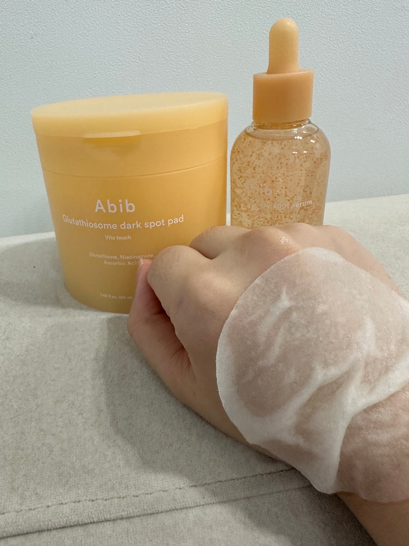 アビブ グルタチオンソームダークスポットセラムビタドロップ/Abib /美容液を使ったクチコミ(2枚目)