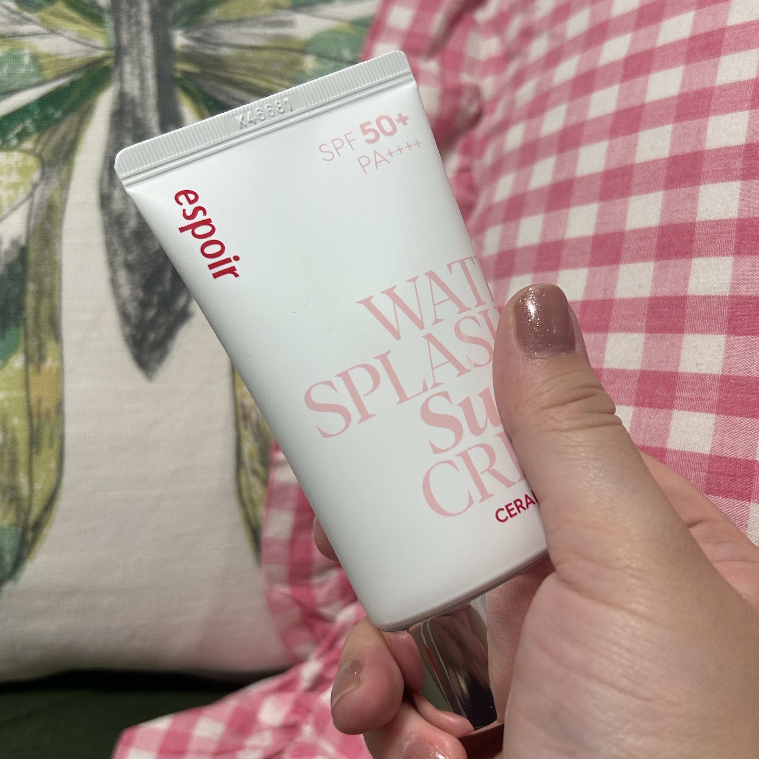 ウォータースプラッシュサンクリーム セラミド/espoir/日焼け止めクリームを使ったクチコミ（1枚目）