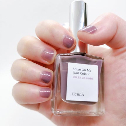 シャインオンミーネイルカラー SE08.ヒントオブバイオレッド/Dear.A/マニキュアの画像