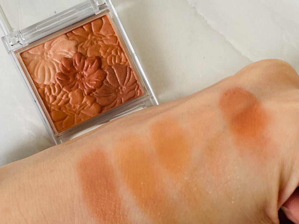 グロウフルールチークス/キャンメイク/パウダーチークを使ったクチコミ(2枚目)