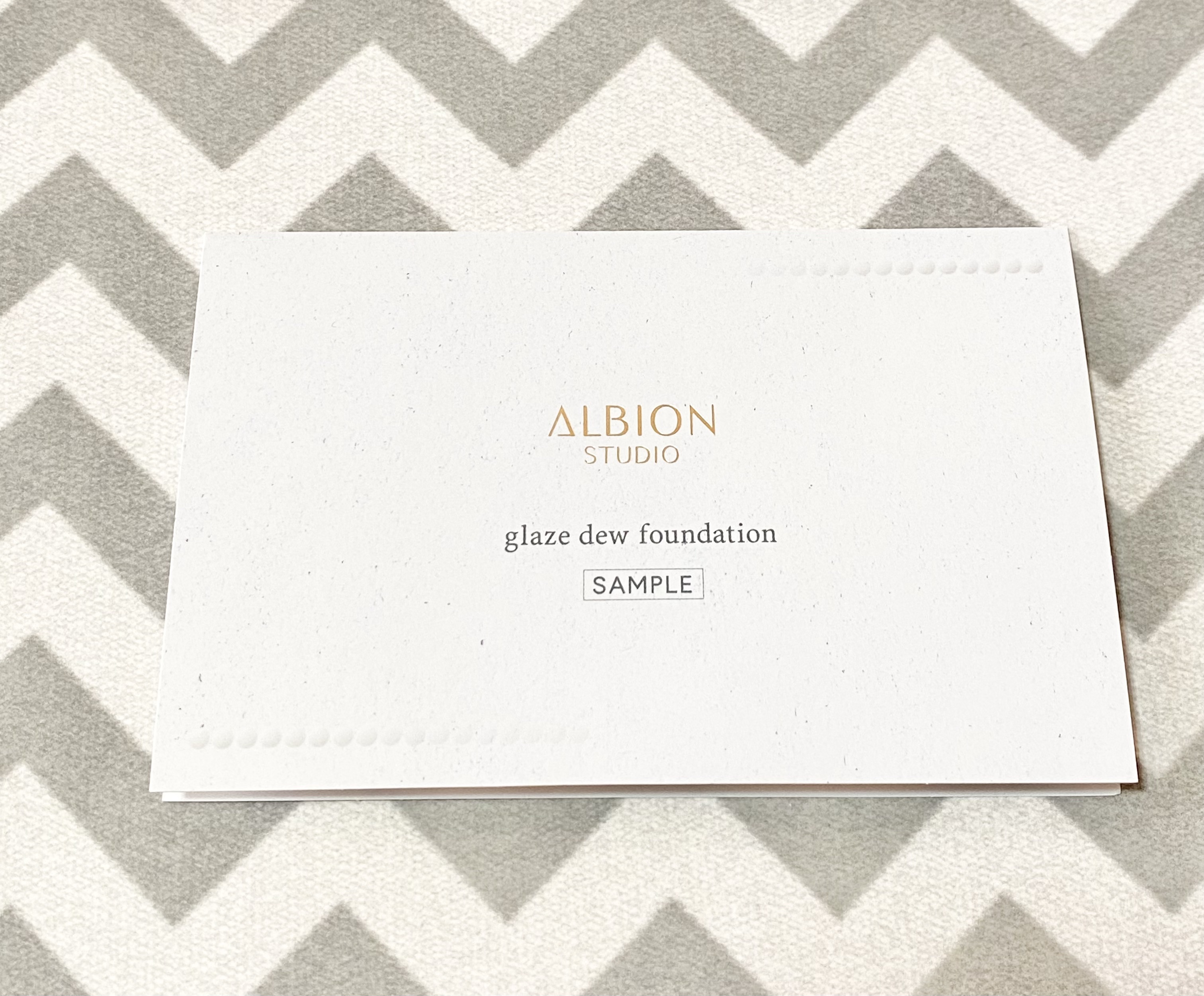 アルビオン スタジオ グレイズデュウ ファンデーション 020 ピンクベージュ/ALBION/リキッドファンデーションを使ったクチコミ（1枚目）