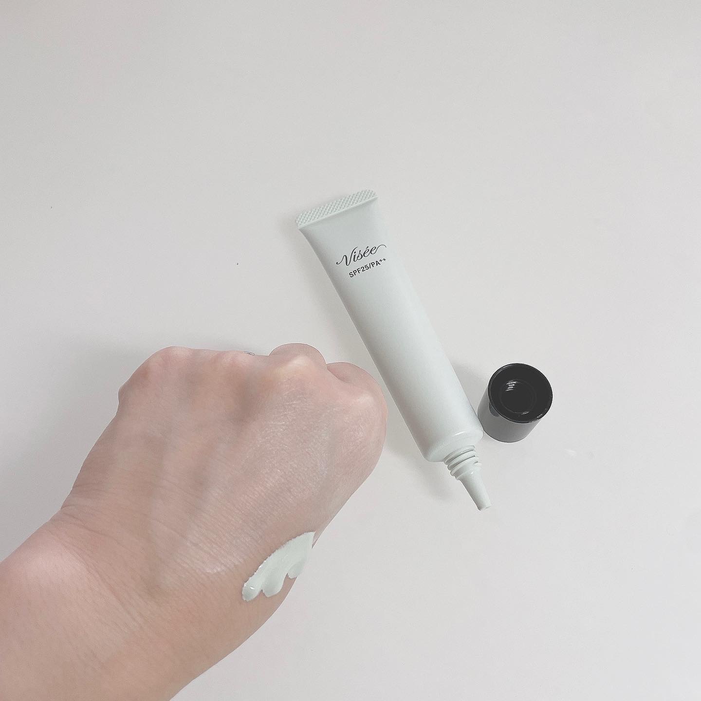 トーンアップ スキン デザイナー 03 グリーン/Visée/化粧下地を使ったクチコミ（3枚目）