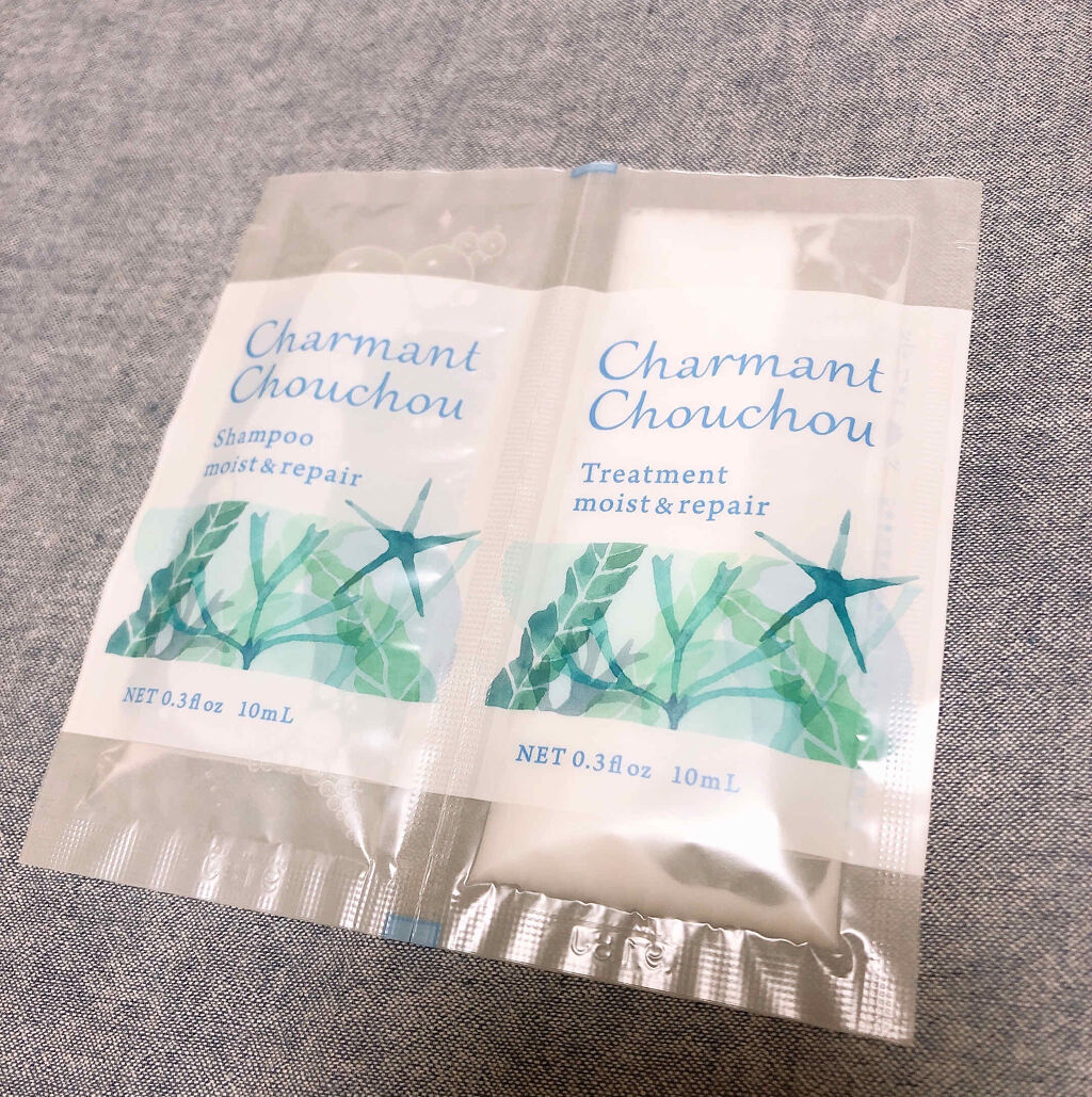 モイスト＆リペアシャンプー／トリートメント/Charmant Chouchou/市販シャンプーを使ったクチコミ（1枚目）