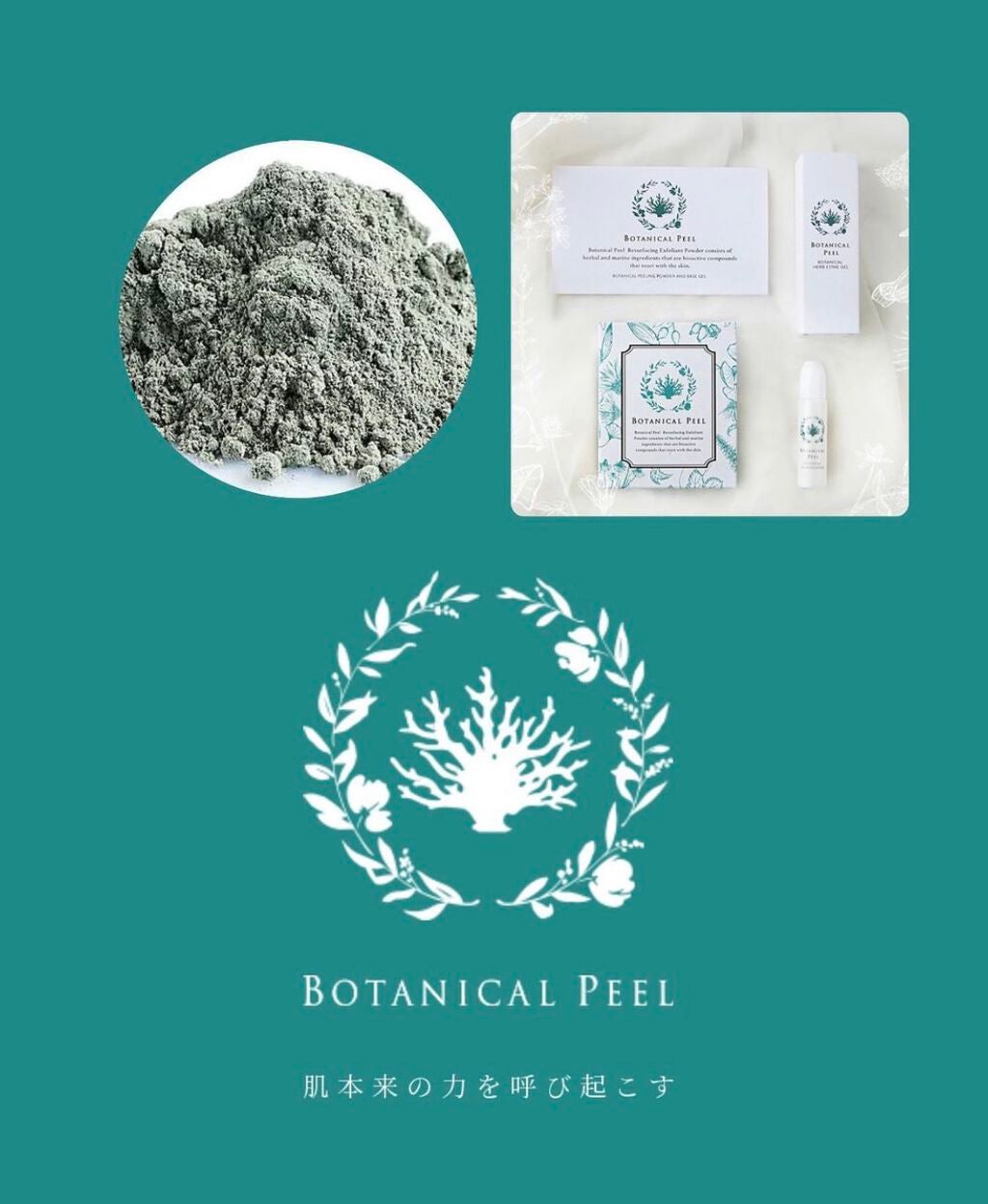 ボタニカルピーリングパウダー&ベースジェルLevel1/BOTANICAL PEEL/ピーリングを使ったクチコミ(1枚目)