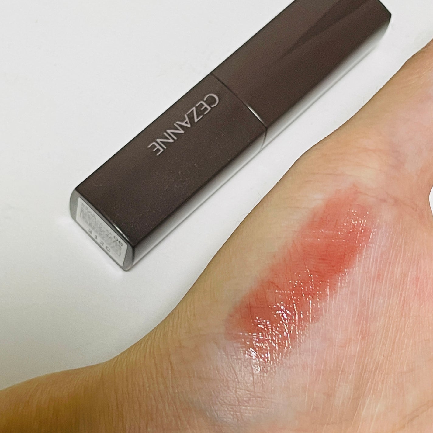 リップカラーシールド/CEZANNE/口紅を使ったクチコミ(2枚目)