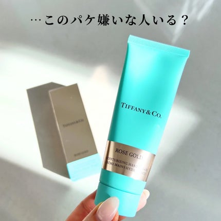 ティファニー ローズ ゴールド ハンドクリーム /TIFFANY&Co./ハンドクリームを使ったクチコミ(2枚目)