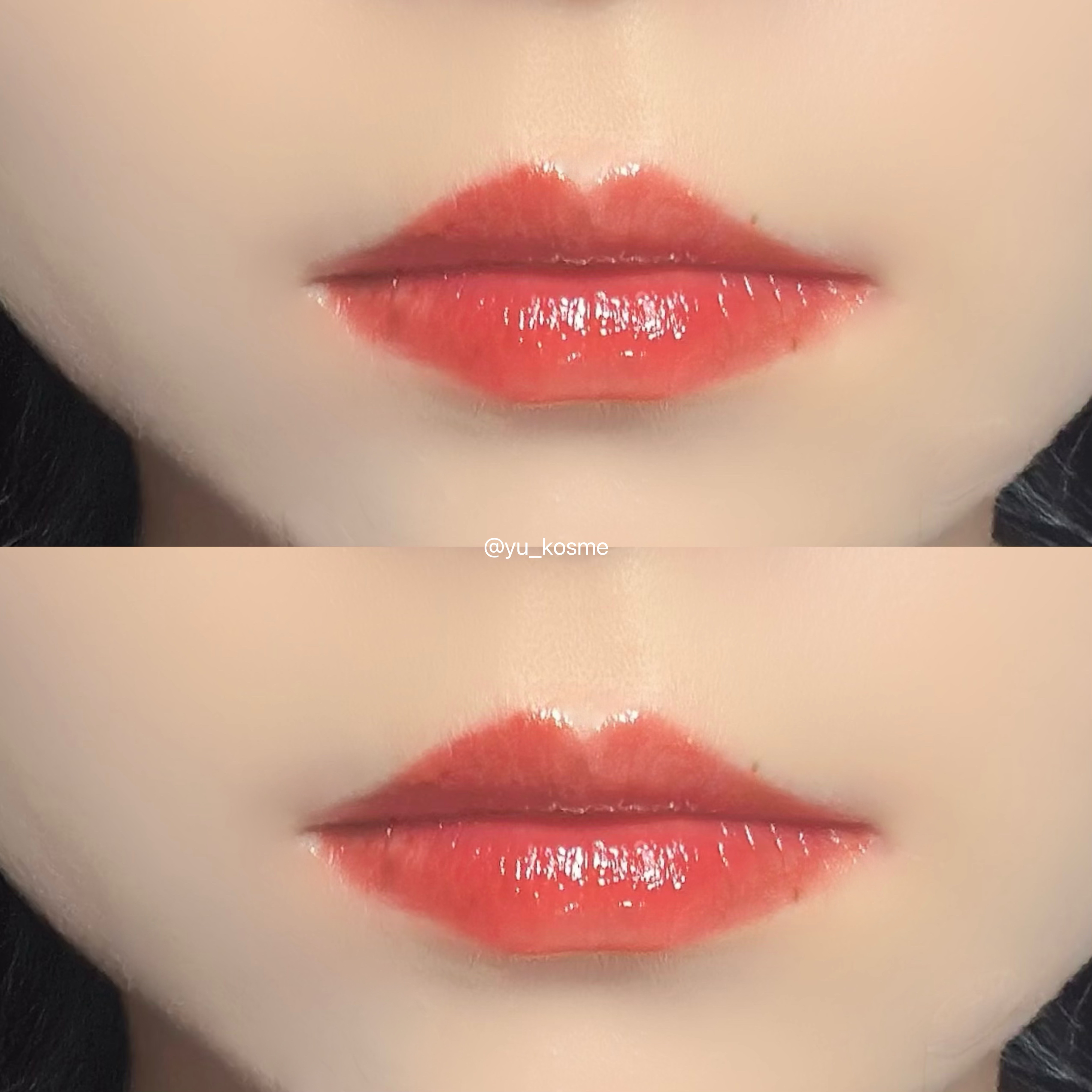 デュイフルウォーターティント/rom&amp;nd/リップティントを使ったクチコミ（3枚目）