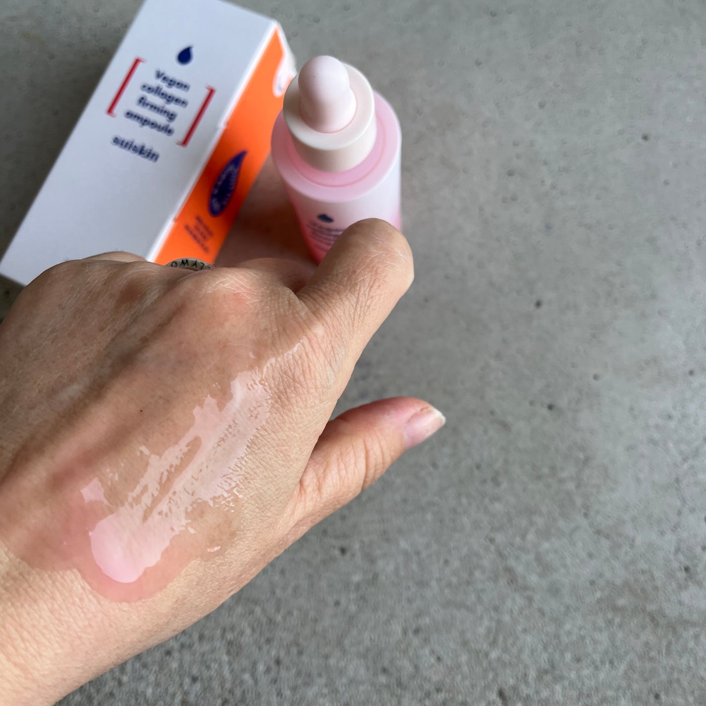 Vegan collagen firming ampoule/suiskin/美容液を使ったクチコミ(3枚目)