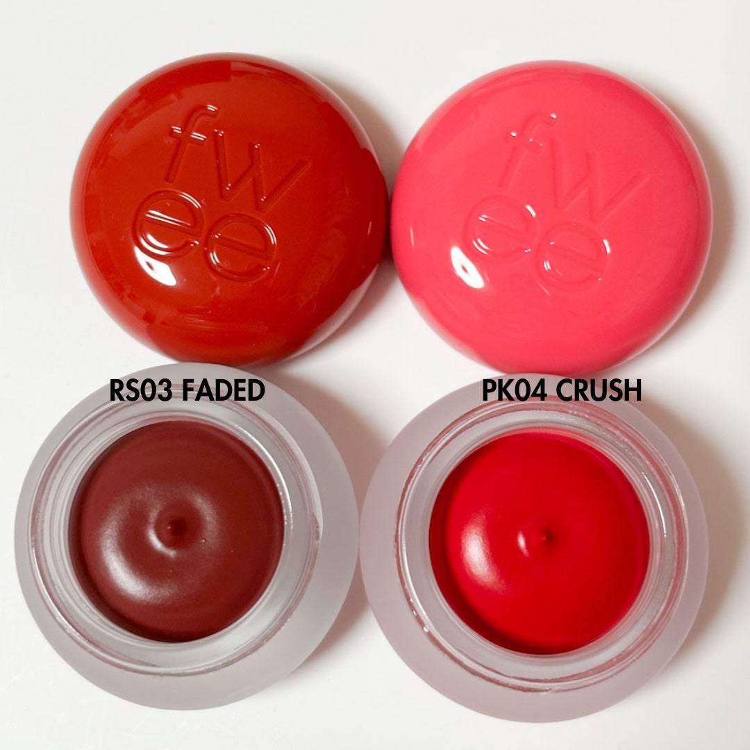 リップアンドチーク ブラーリープリンポット/fwee/口紅を使ったクチコミ(2枚目)