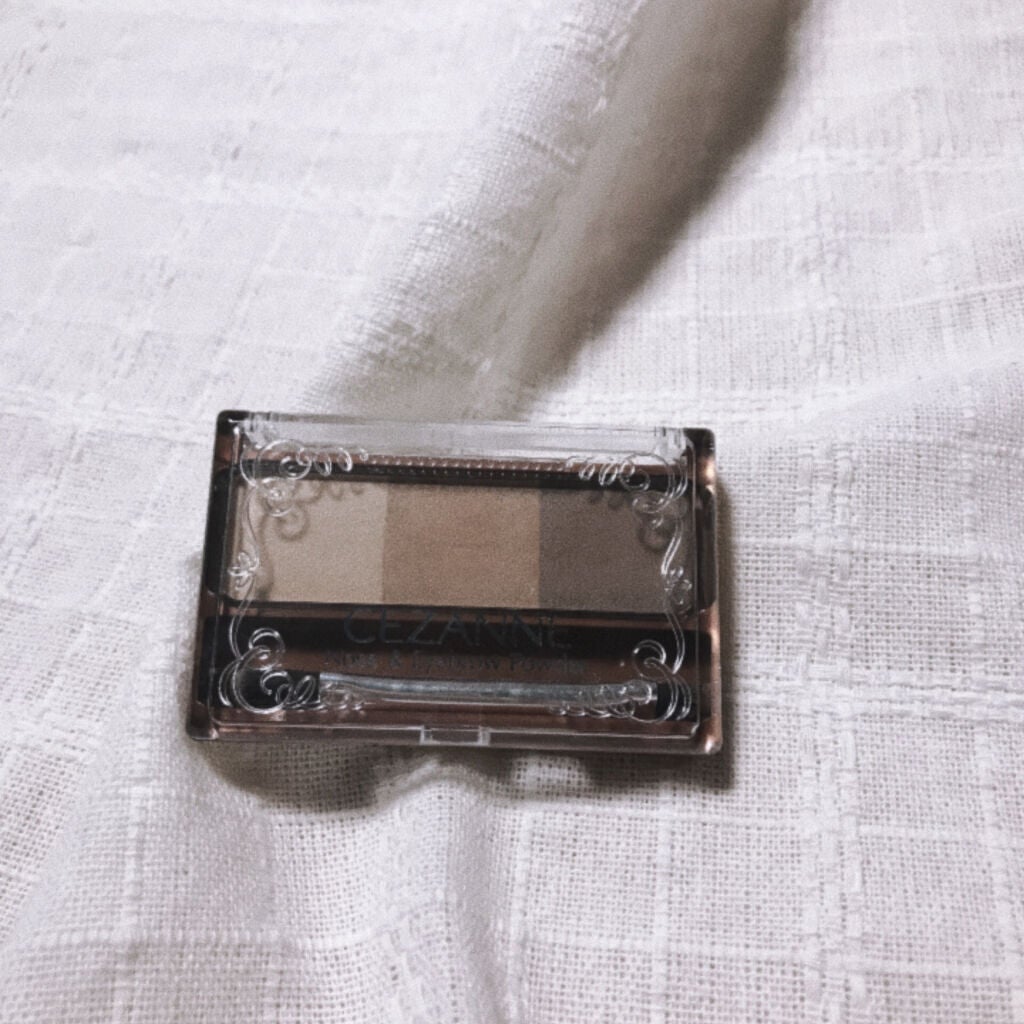 ノーズ&アイブロウパウダー/CEZANNE/パウダーアイブロウを使ったクチコミ(1枚目)