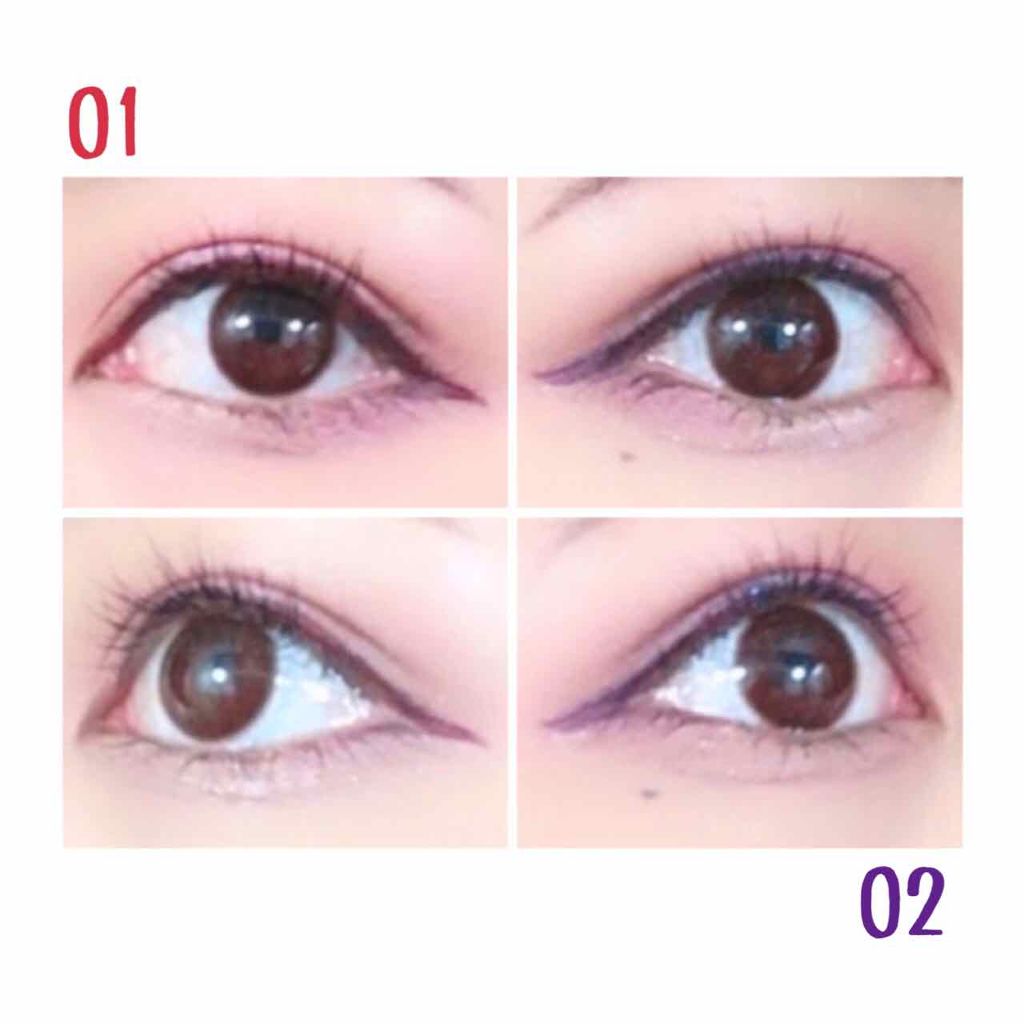 ロマンティックニュアンスアイライナー/キャンメイク/リキッドアイライナーを使ったクチコミ(3枚目)