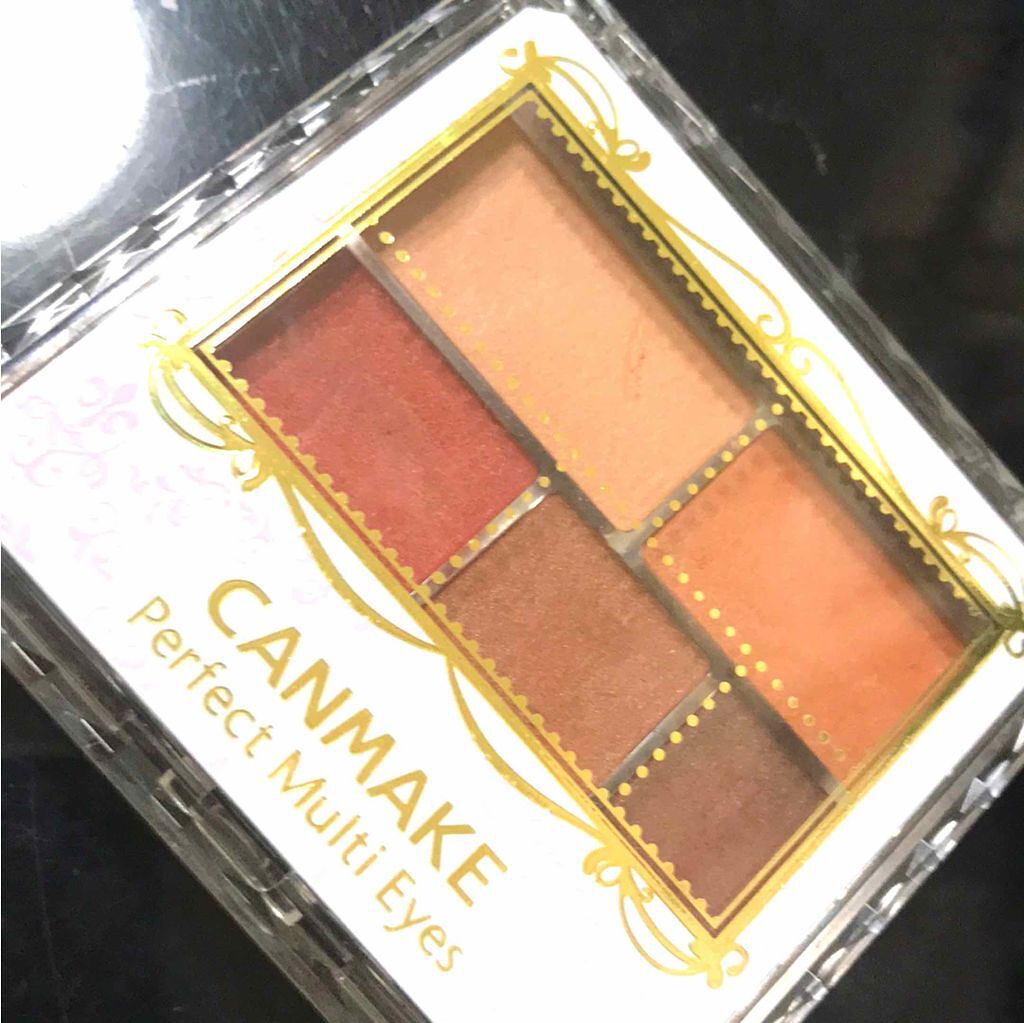 パーフェクトマルチアイズ/キャンメイク/アイシャドウパレットを使ったクチコミ（1枚目）