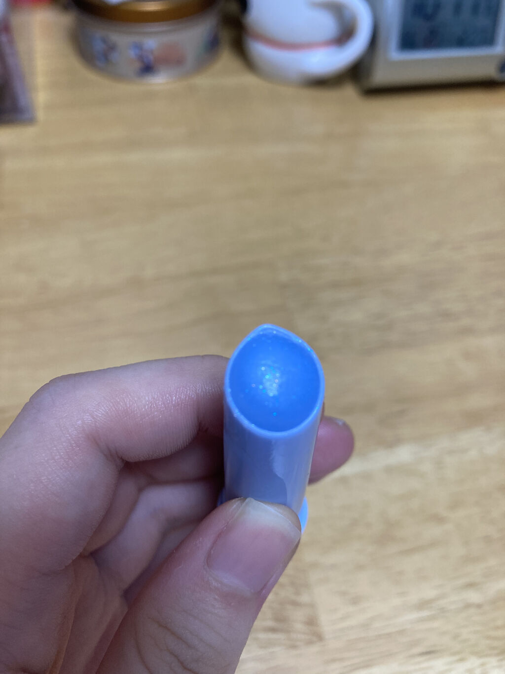 濃密うるみカラーリップクリーム[マーブル]/DHC/リップクリームを使ったクチコミ（3枚目）