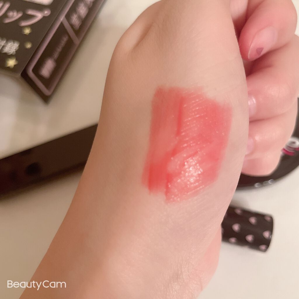 グリスニングウォータリングティント/FlowerKnows/リップティントを使ったクチコミ（2枚目）