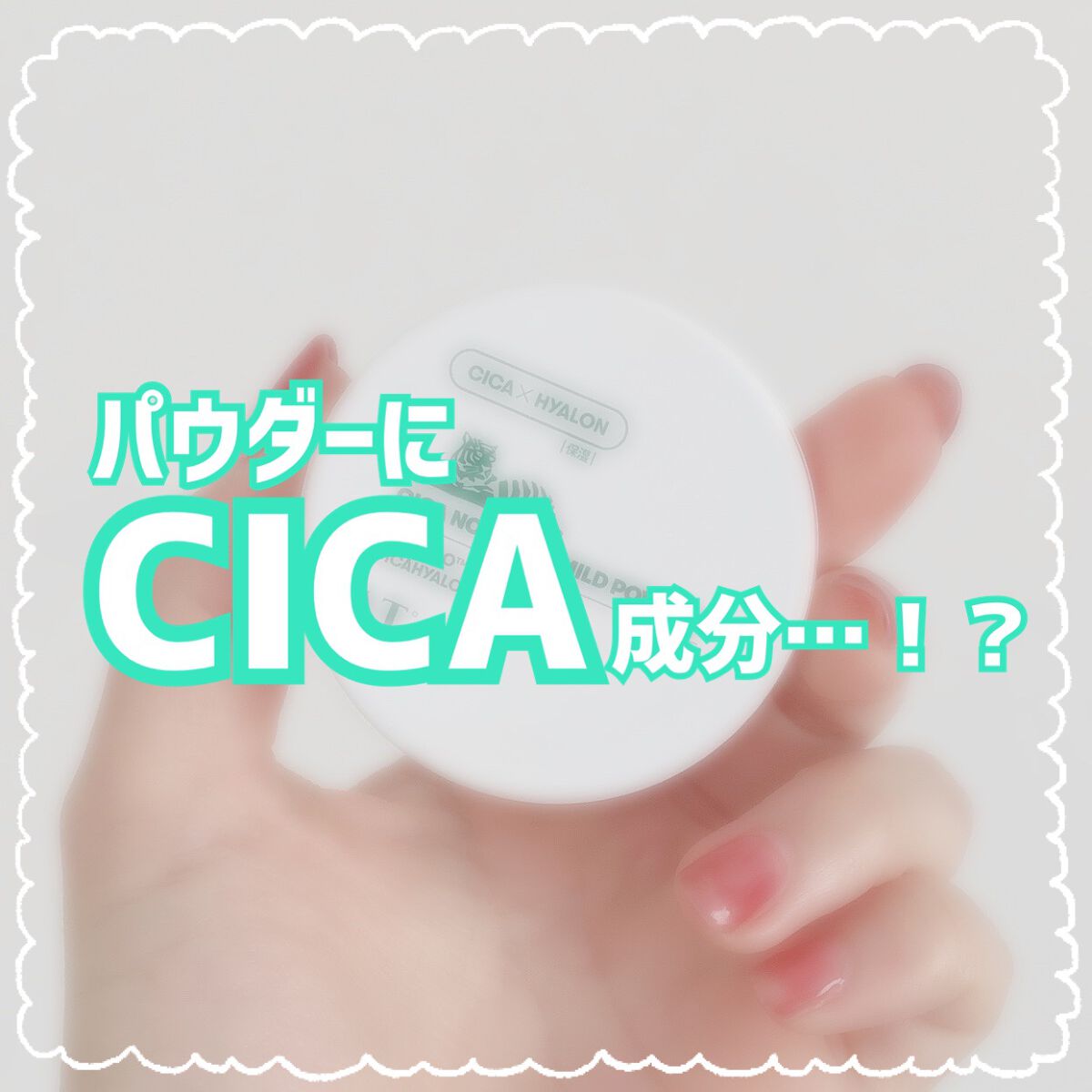 CICA ノーセバム マイルドパウダー/VT/ルースパウダーを使ったクチコミ（1枚目）