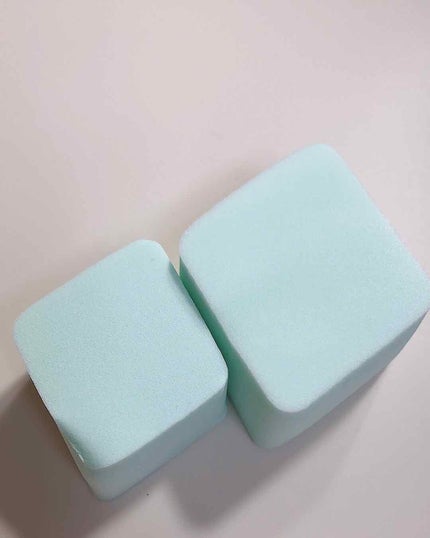メイクアップアップスポンジ バリューパック、アソート 25個/DAISO/パフ・スポンジを使ったクチコミ(4枚目)