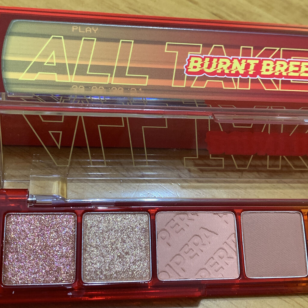 オール テイク ムード パレット(24AD) 【旧】03 BURNT BREEZE/PERIPERA/アイシャドウパレットを使ったクチコミ（3枚目）