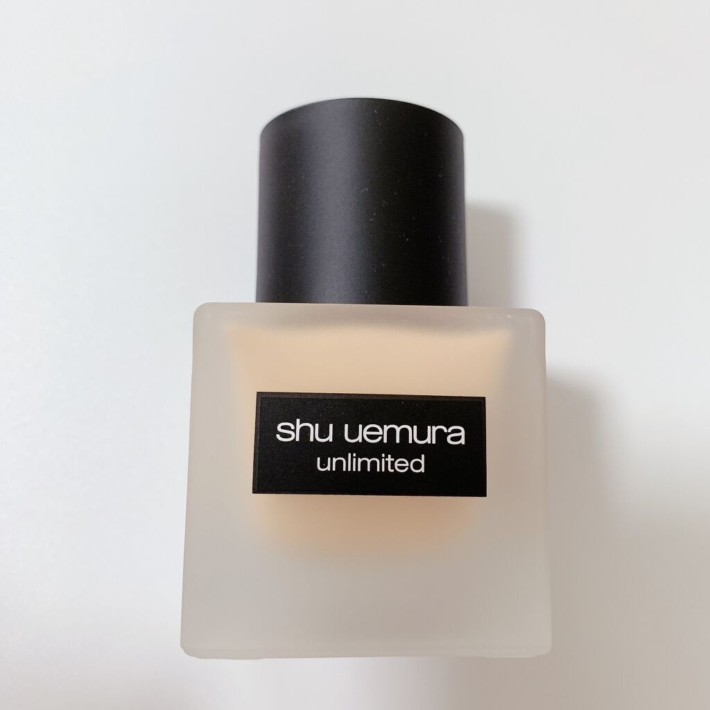 (旧)アンリミテッド ラスティング フルイド/shu uemura/リキッドファンデーションを使ったクチコミ(1枚目)